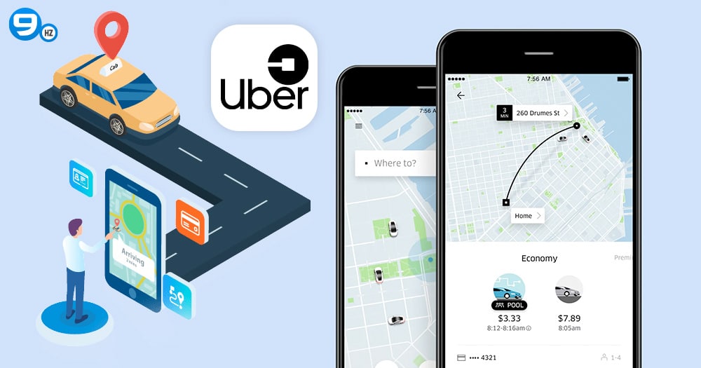 uber taxi booking app