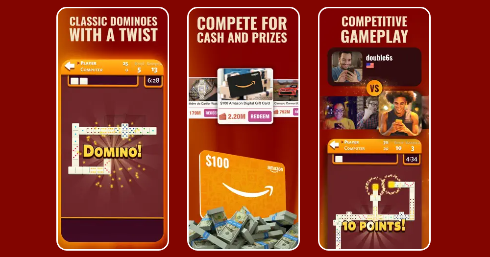 Dominoes Cash: Win Real Money - Skillz, mobile games for iOS and Android