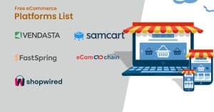Free eCommerce platforms list