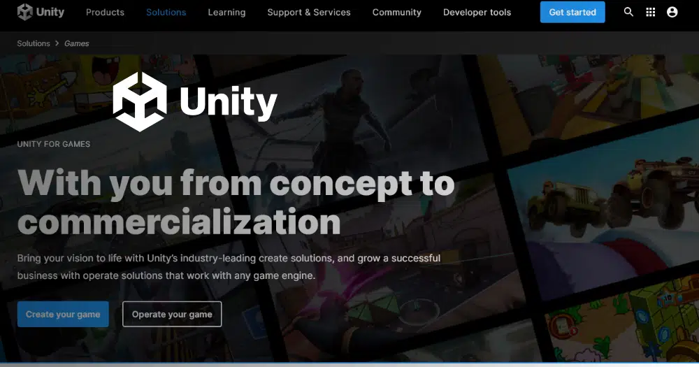 Unity game engine