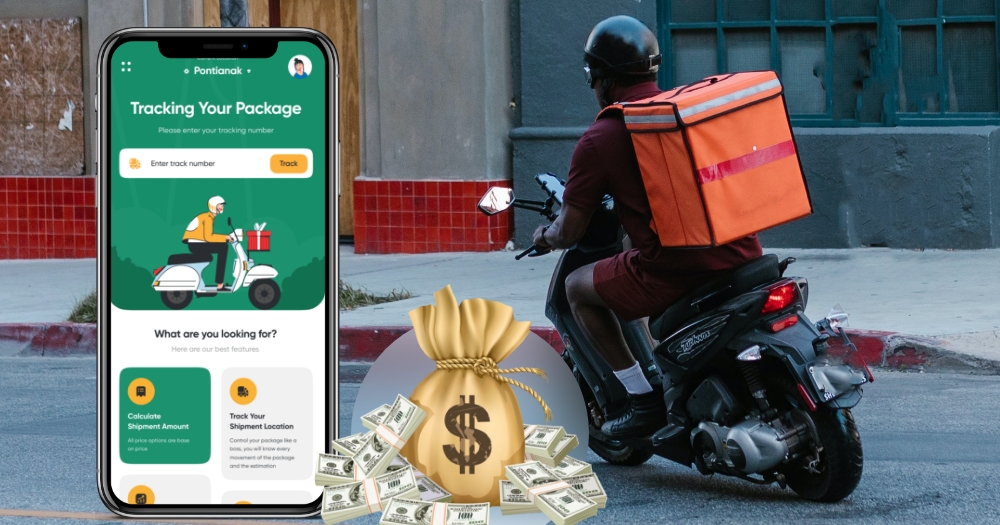 create courier delivery app