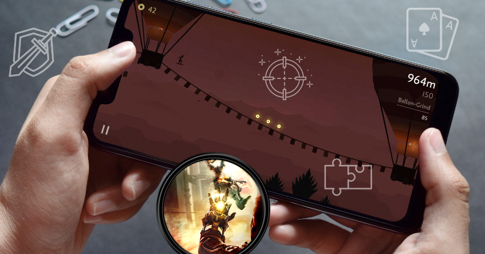 Make games on your phone for free on Android & iOS! #gamemaking