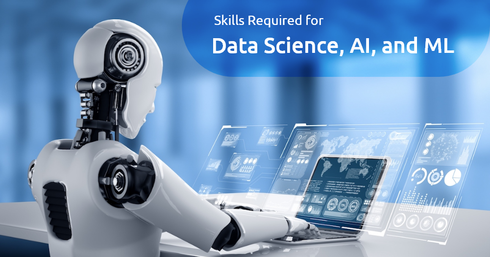 skills for AI vs ML vs Data Science