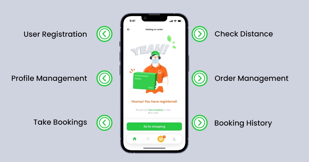 how to create on-demand delivery app