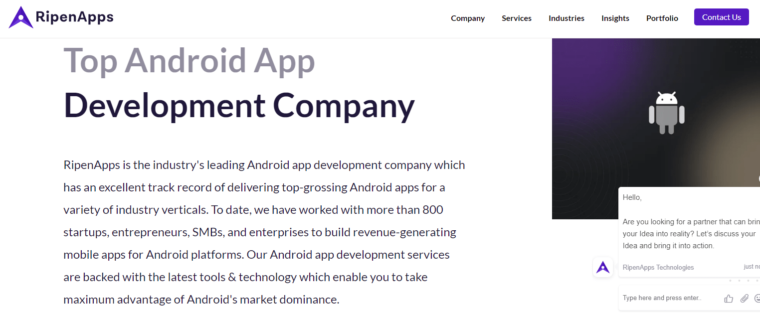 android app companies