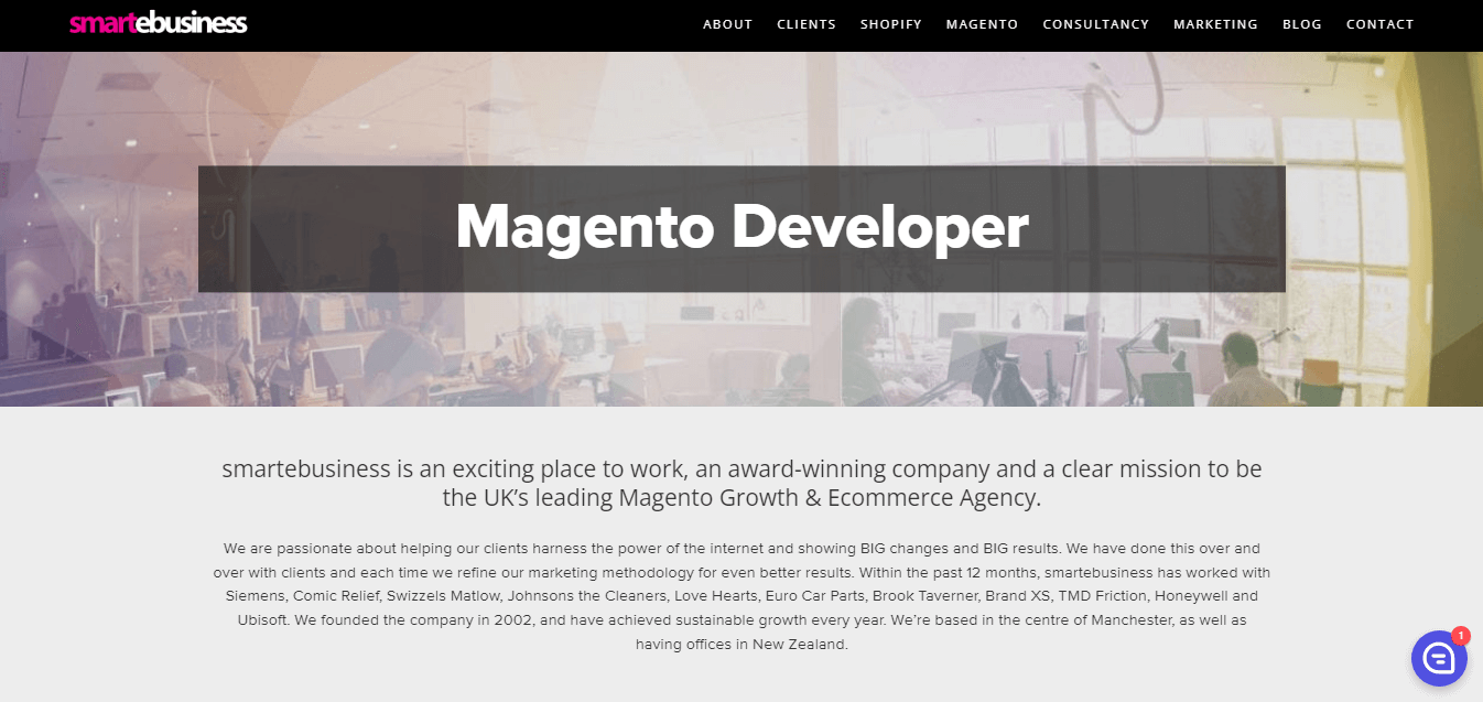 magento developers in united kingdom