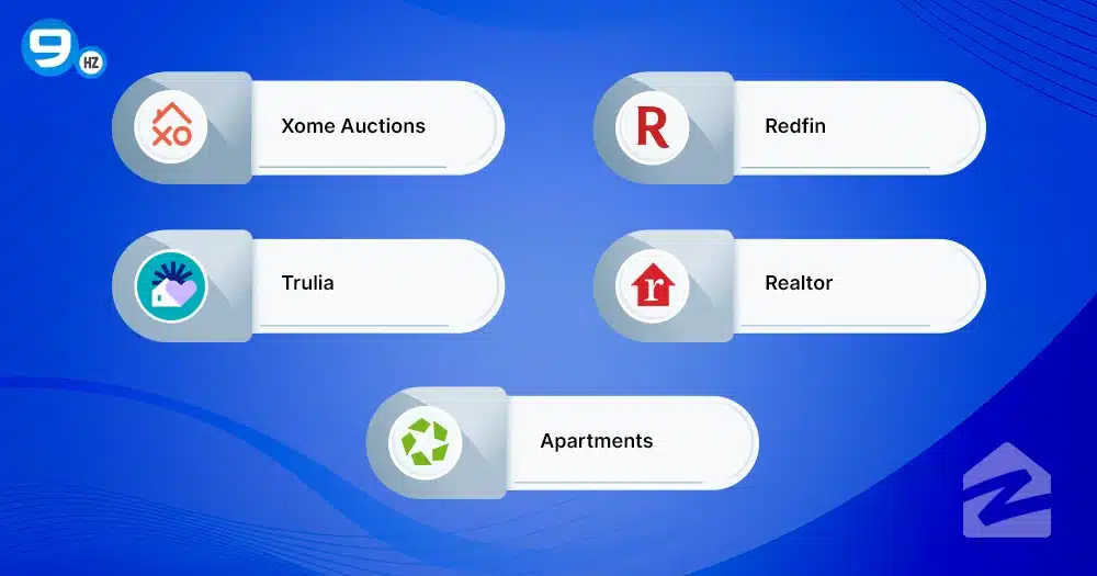 Top 5 Real Estate Apps