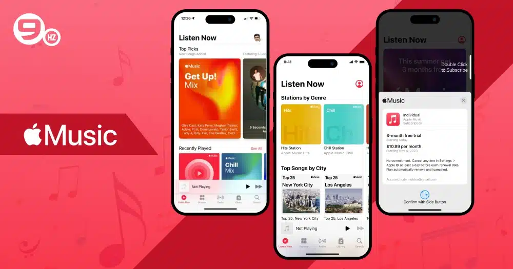 apple music streaming app cost