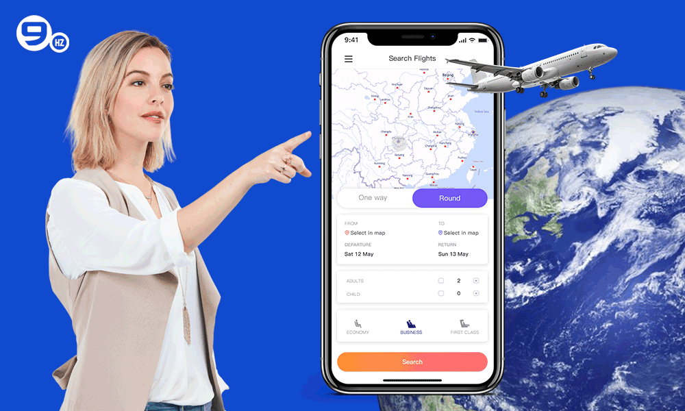 Flight Ticket Booking App development