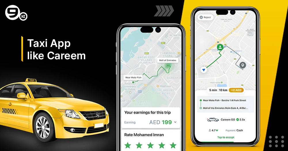 how much taxi app development cost