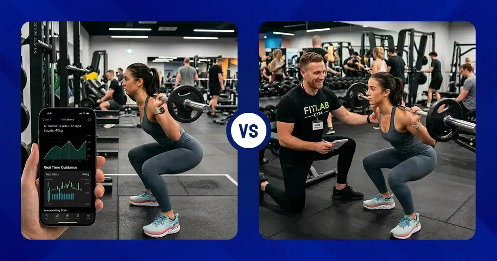 AI Personal Trainers vs Human Trainers