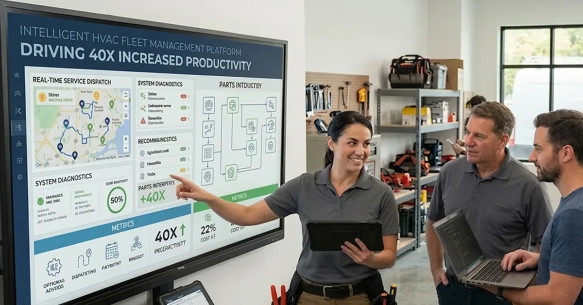Developed an AI-powered Co-pilot Platform for a Mid-Sized HVAC Contractor, Driving 40X Increased Productivity