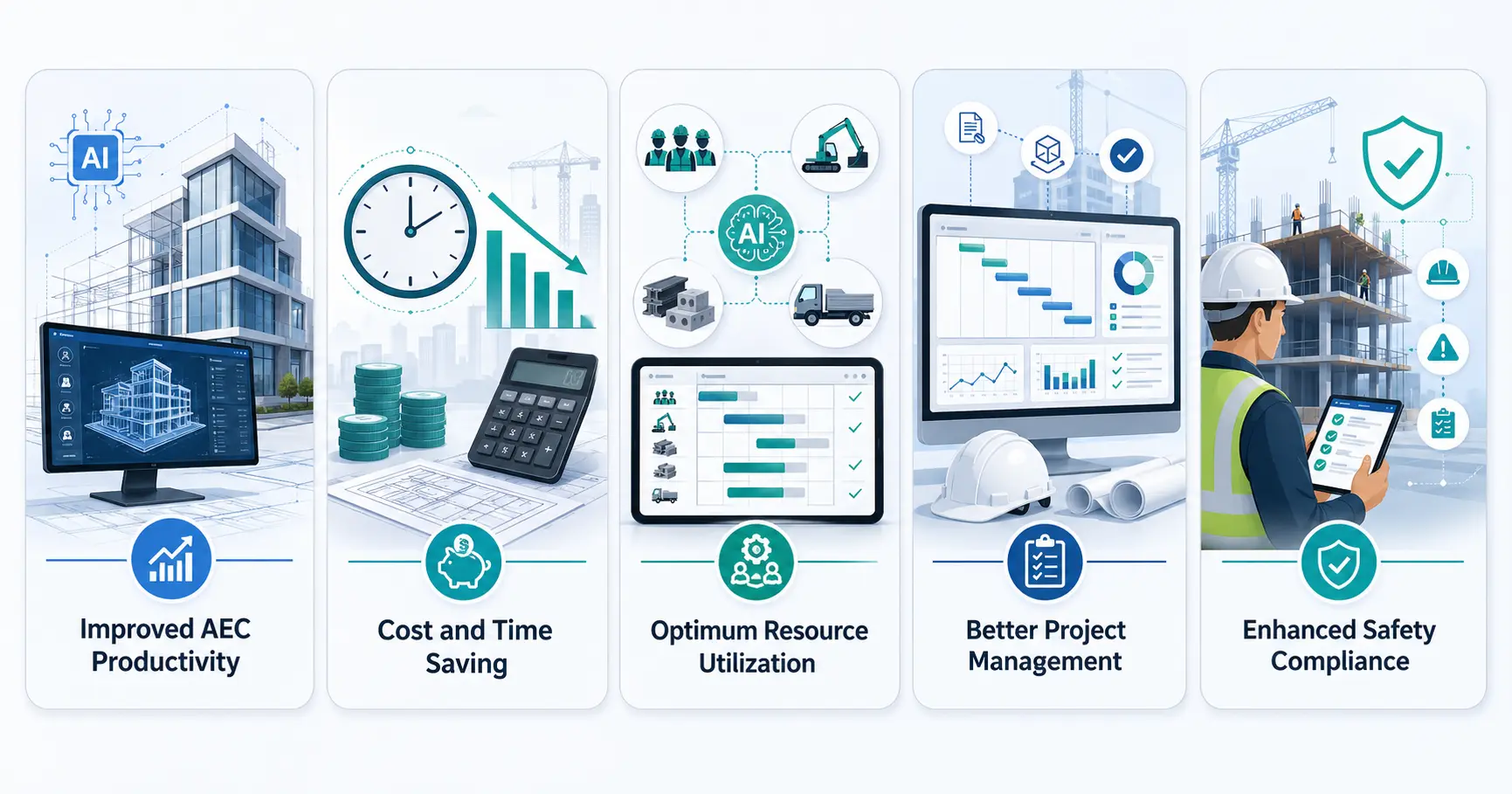 How AI in AEC Industry Reduces Costs and Improves Project Efficiency