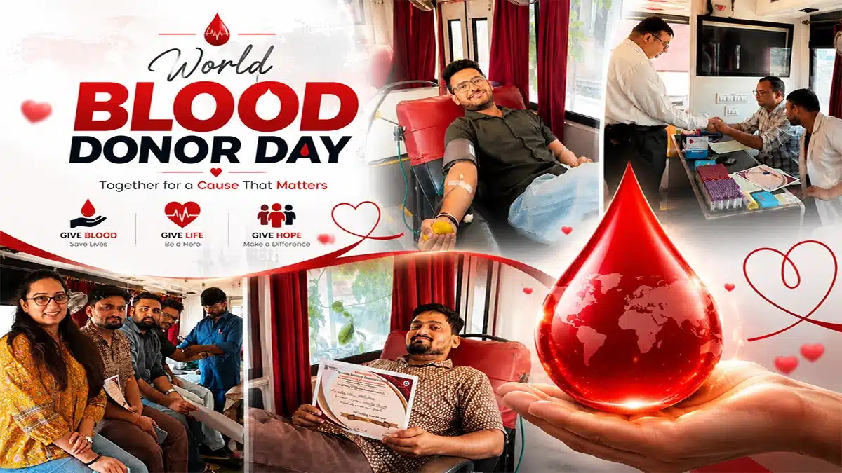 The NineHertz Marks World Blood Donor Day 2026 with In-House Blood Donation Camp